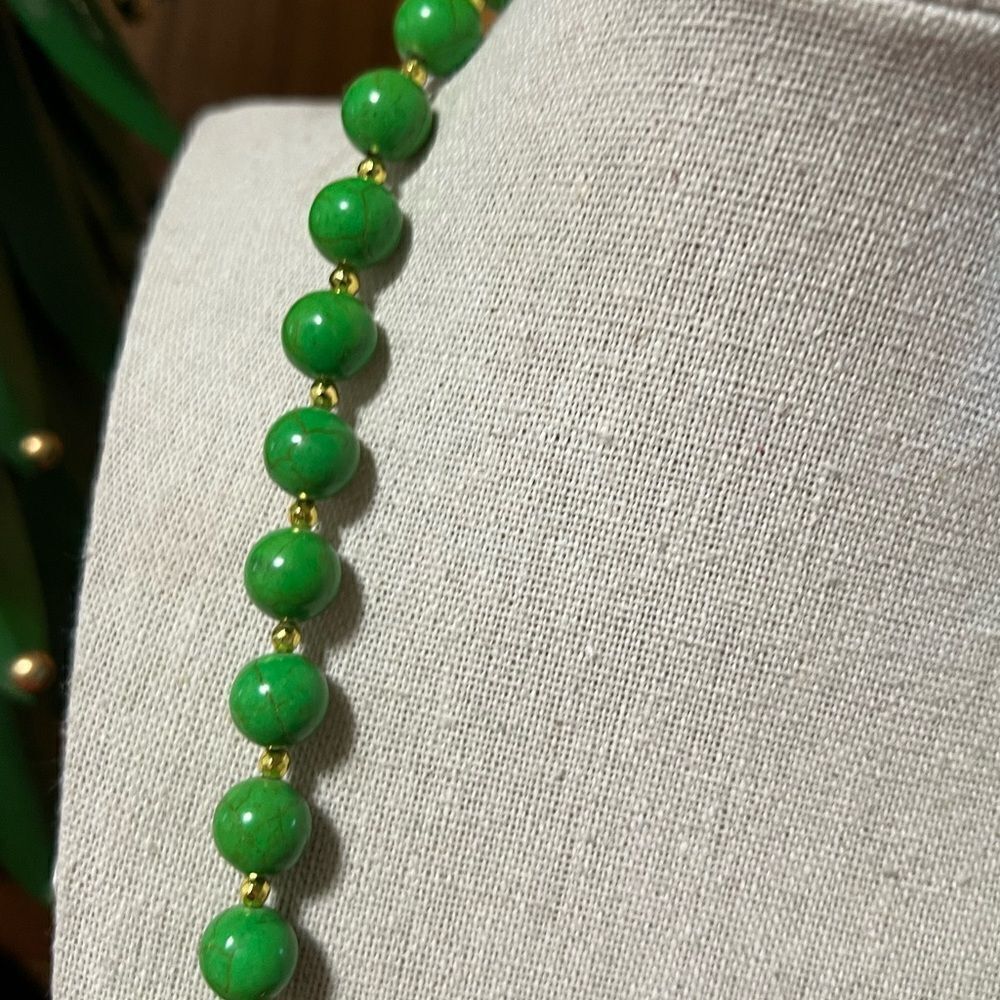 NWT Barse Genuine Stones Statement Necklace 
Genuine Magnesite & Jasper - Picture 6 of 8